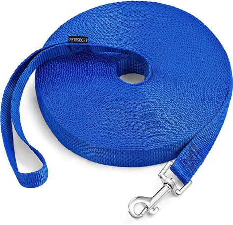 Amazon.com : 15ft 20ft 30ft 50ft Long Lead-Training Leash/Long Line Dog Leash Great for Dog ...