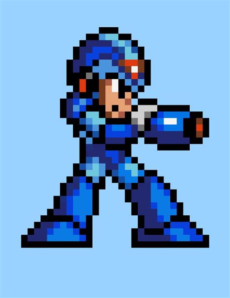 megaman pixel art - Pesquisa Google | Pixel art, Mega man, Ideias de tattoo