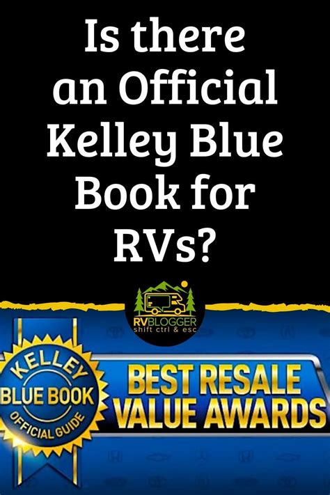 Is There a Kelley Blue Book for RVs? How to Find Your RV's Value