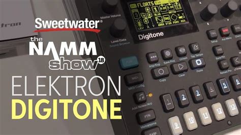 Elektron Digitone 8-voice FM Synth at Winter NAMM 2018