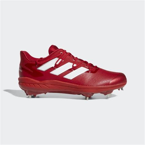 Adizero Afterburner 8 Cleats - Red | Men baseball | adidas US