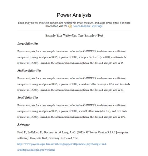 Sample Size & Power Analysis - Statistics Solutions