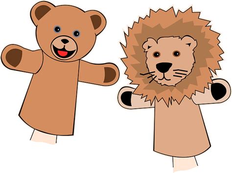 Download Puppets, Finger, Bear. Royalty-Free Vector Graphic - Pixabay