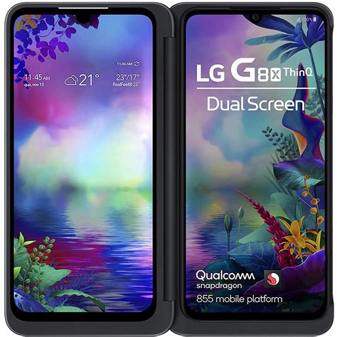 LG G8X ThinQ Dual Screen Dual SIM 128GB Smartphone LM-G850EMW