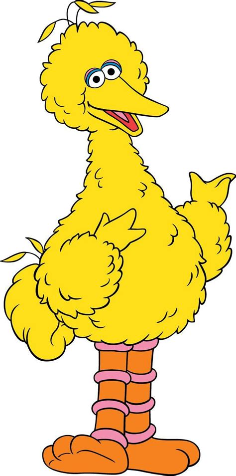 Big Bird - (Sesame Street) | Big bird sesame street, Big bird, Cartoon ...