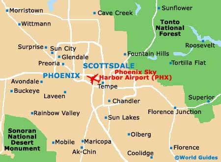 Phoenix Orientation: Layout and Orientation around Phoenix, Arizona (AZ ...