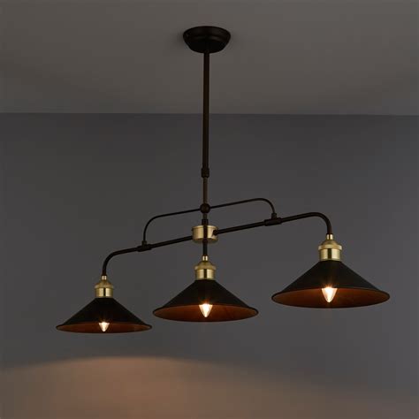 Alfie Bronze effect 3 Lamp Pendant Ceiling light | Departments | DIY at B&Q