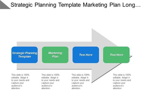 Strategic planning template marketing plan long term sales strategy cpb ...