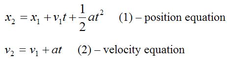 Rectilinear Motion