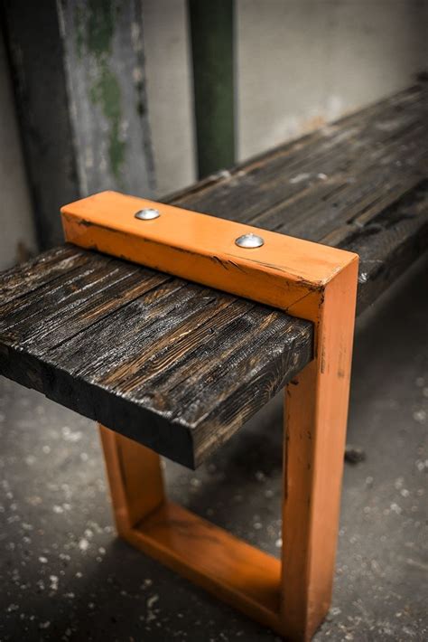 Industrial Modern Bench | Industrial design furniture, Bench designs ...