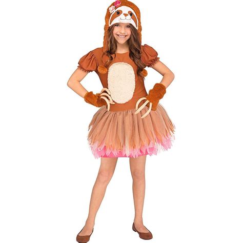 Girls Sassy Sloth Costume | Halloween costumes for girls, Sloths ...