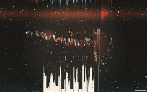 Online crop | HD wallpaper: dark, abstract, glitch art, black, snow ...