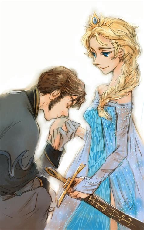 Elsa and Hans - Frozen Fan Art (36851513) - Fanpop