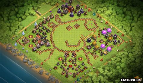 [Town Hall 10] TH10 - Fun Troll Progress Base - Peppa Pig [With Link ...