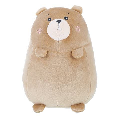 MINISO Round Bear Plush Toy Pillow - Walmart.com