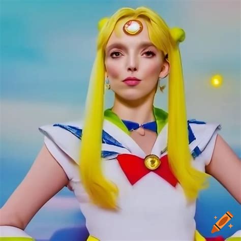 Jodie comer in sailor moon cosplay