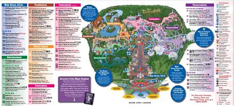 Magic Kingdom Map 2023 | Magic kingdom map, Magic kingdom, Disney world tips and tricks