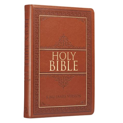 Holy Bible: KJV Large Print Thumb Index Edition: Tan | Pricepulse