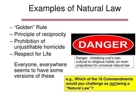 PPT - Today’s Assignment: Natural Law PowerPoint Presentation, free download - ID:2764845