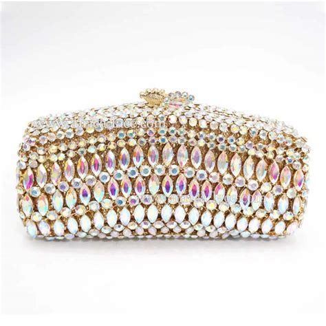 Fashion Crystal Clutches Evening Bags Women Party Purse Luxury Clutch Bag CL-110D – LaceDesign ...