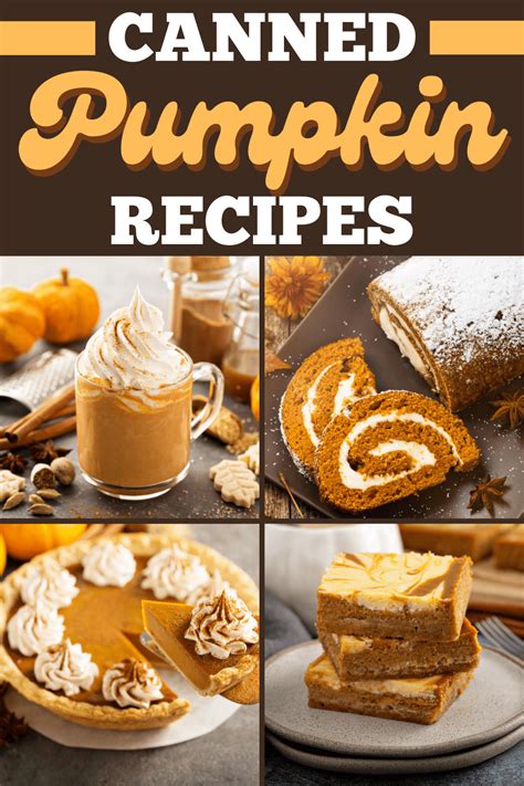 31 Easy Canned Pumpkin Recipes - Insanely Good