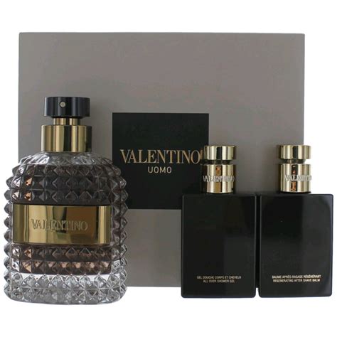 Valentino - Valentino Uomo Cologne by Valentino, 3 Piece Gift Set for ...