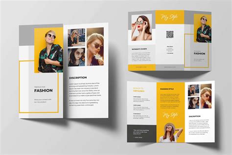 Trifold Brochure – Fashion Women Style - UI Creative