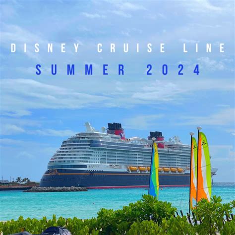 Disney Dream Itinerary 2024 - sandy ethelind