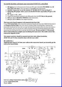 222 to 28 MHz ASSEMBLED TRANSVERTER 1.25meters 222mhz 220 VHF UHF Ham ...