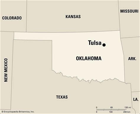 Tulsa In Usa Map - Gisele Ermentrude