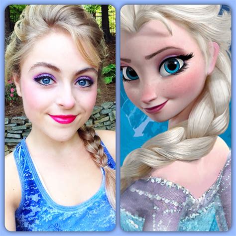 Disney Inspirations | Elsa makeup, Disney princess makeup, Elsa makeup tutorial