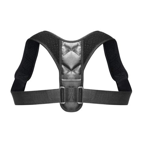 Medical Adjustable Clavicle Posture Corrector Men Women Upper Back Brace Shoulder Lumbar Support ...