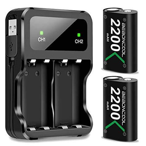 Baterías Recargables BEBONCOOL 2 x 2200 mAh para Xbox One