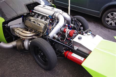 The humungous turbo'd engine in Graham Ellis's Plymouth Superbird Pro ...