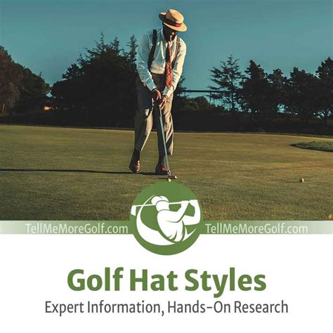 Golf Hat Styles — (The Different Types of Golf Hats) in 2024