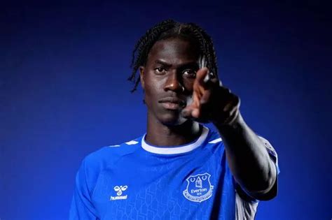 Amadou Onana's first words at Everton as new transfer reveals shirt ...