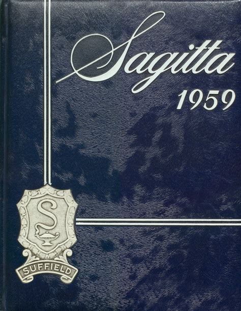 1959 yearbook from Suffield High School from Suffield, Connecticut for sale