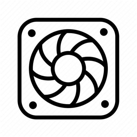 Air vent, computer, computers, fan, technology, vent icon - Download on Iconfinder