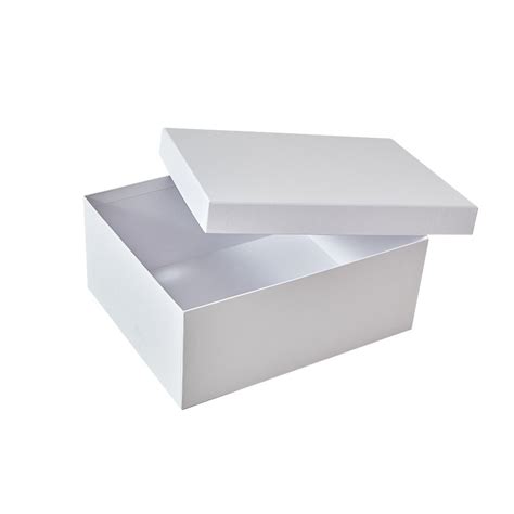 White cardboard lid and bottom gift box for dress wholesale print ...