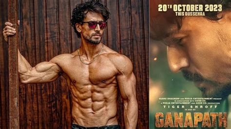 Ganapath Movie First Look Poster Unveiled: Tiger Shroff and Kriti Sanon Set to Reunite After 9 ...