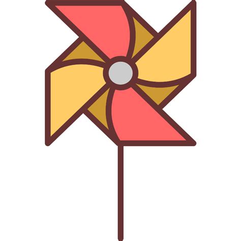 Pinwheel Vector SVG Icon - SVG Repo