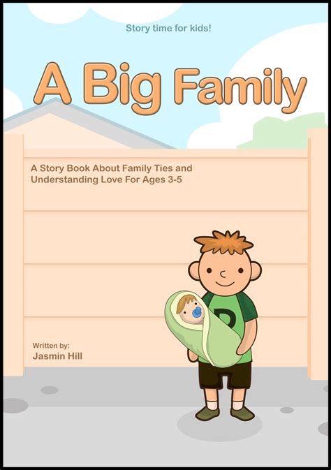 A Big Family: A Story Book About Family Ties And Understanding Love For ...