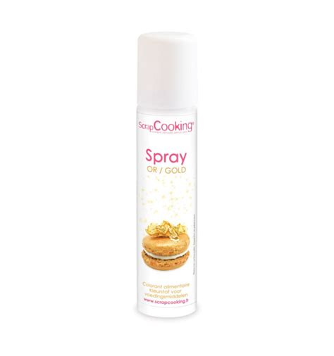 Gold food colouring spray 75 ml