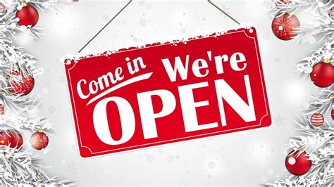 Christmas 2021: What stores are open? What restaurants are open? | cbs8.com