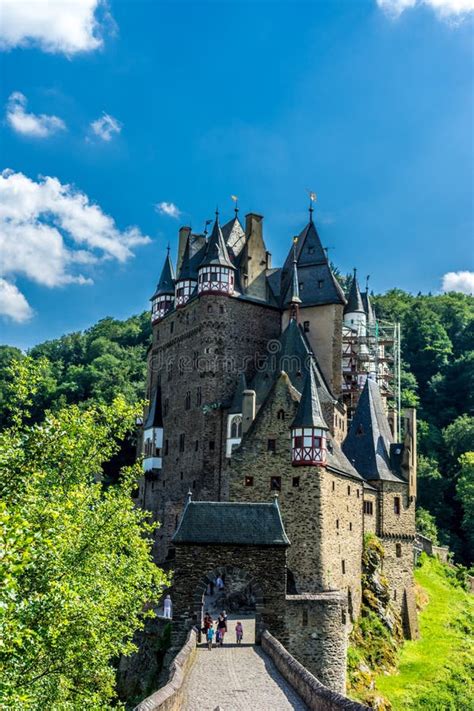 Koblenz, Germany - 30th May 2018: Burg Eltz Castle in Rhineland-Palatinate State, Koblenz ...