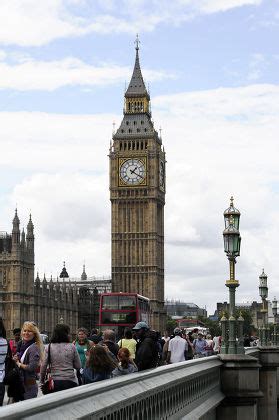 Westminster Bridge Clock Tower Palace Westminster Editorial Stock Photo ...