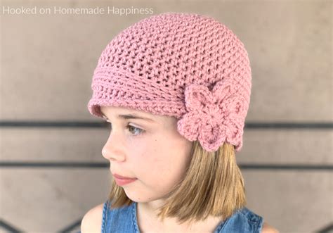 Kid's Vintage Hat Crochet Pattern (CAL for a Cause) - Hooked on ...