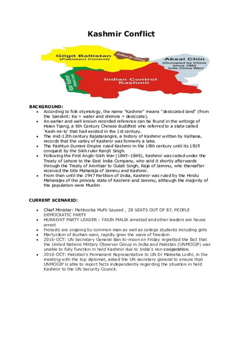 (DOC) Kashmir Issue | Mr Agha - Academia.edu