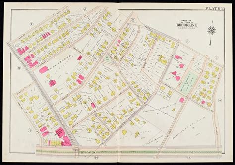 Historic and Current Maps of Brookline, MA and Surrounding Areas - John Fitzgerald Kennedy ...