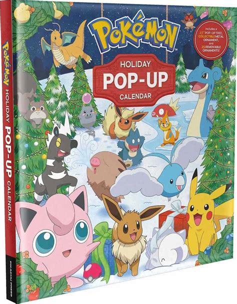 Pokémon Holiday Pop-Up Calendar - PocketMonsters.Net